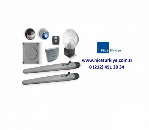 nice too 3000 dairesel kanatlı kapı motoru